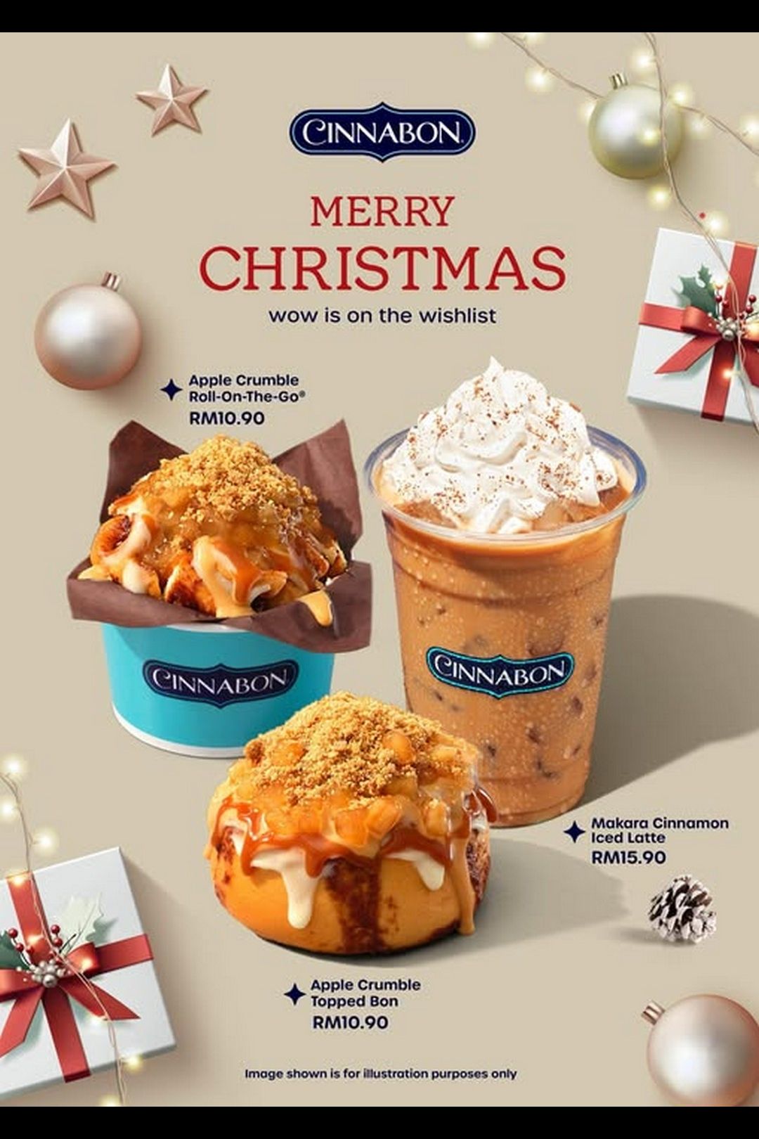 Celebrate the Season with Cinnabon’s Limited-Time Apple Crumble Series!