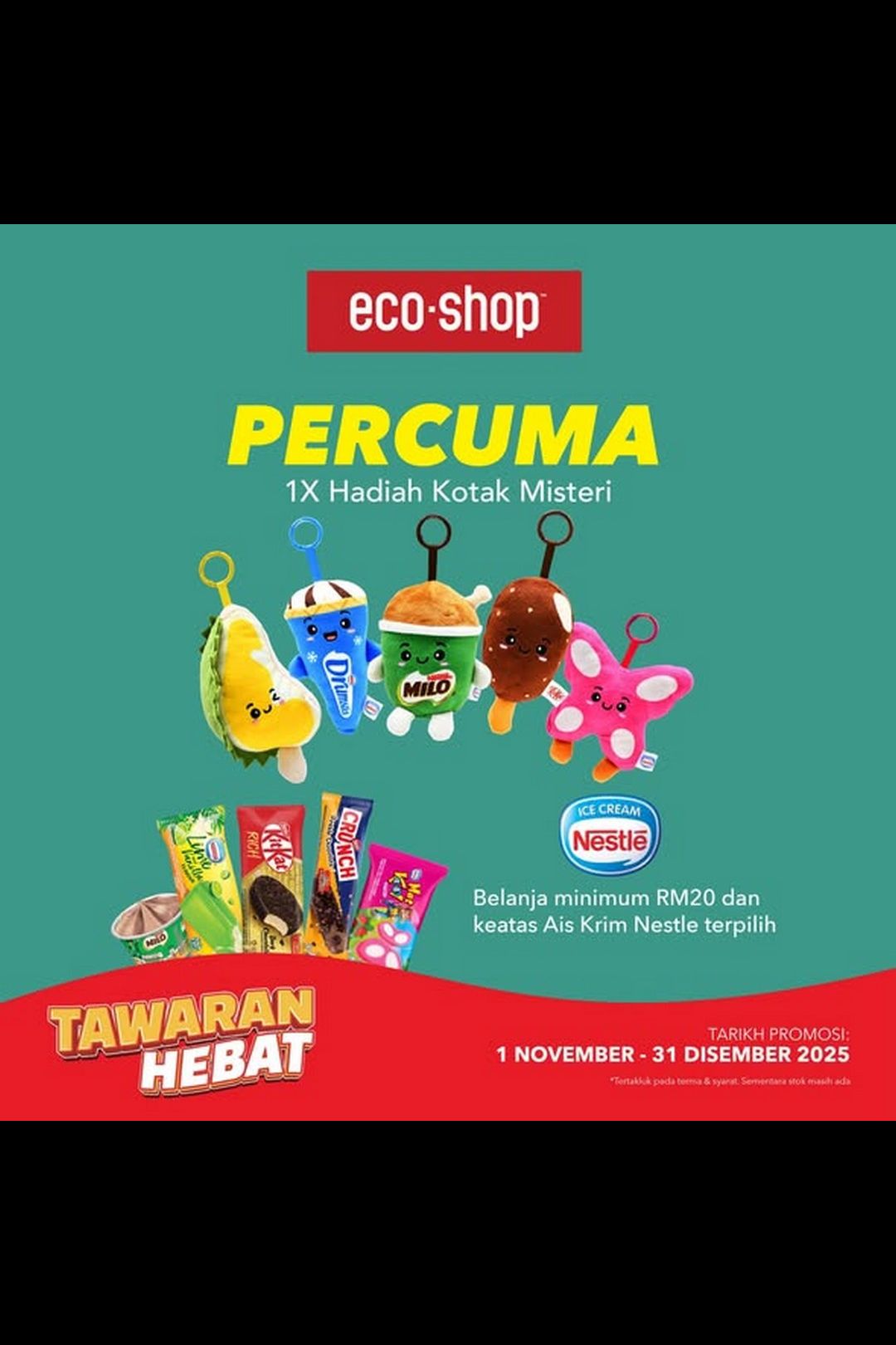 Free Mystery Box Gift from Eco-Shop Malaysia