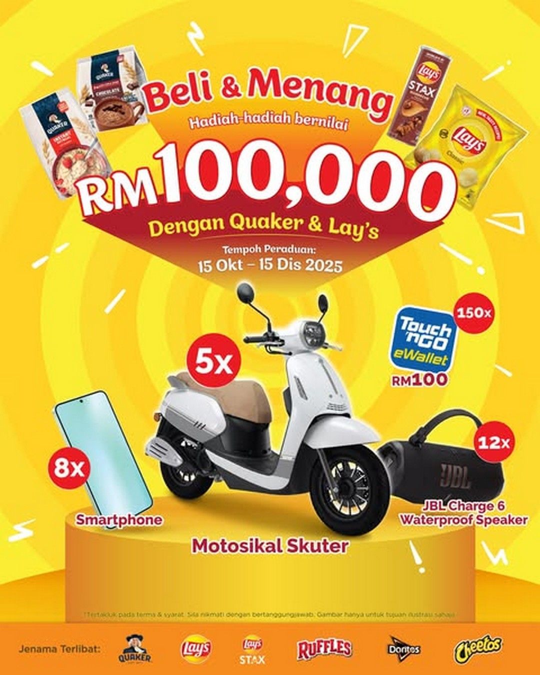 Free RM 100,000 - Win Big with Lay’s Malaysia!
