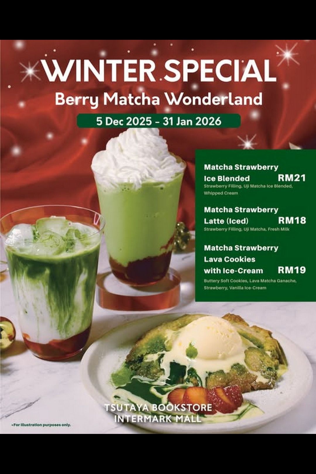 Winter Just Got Sweeter — Strawberry Matcha Wonderland Is Here!