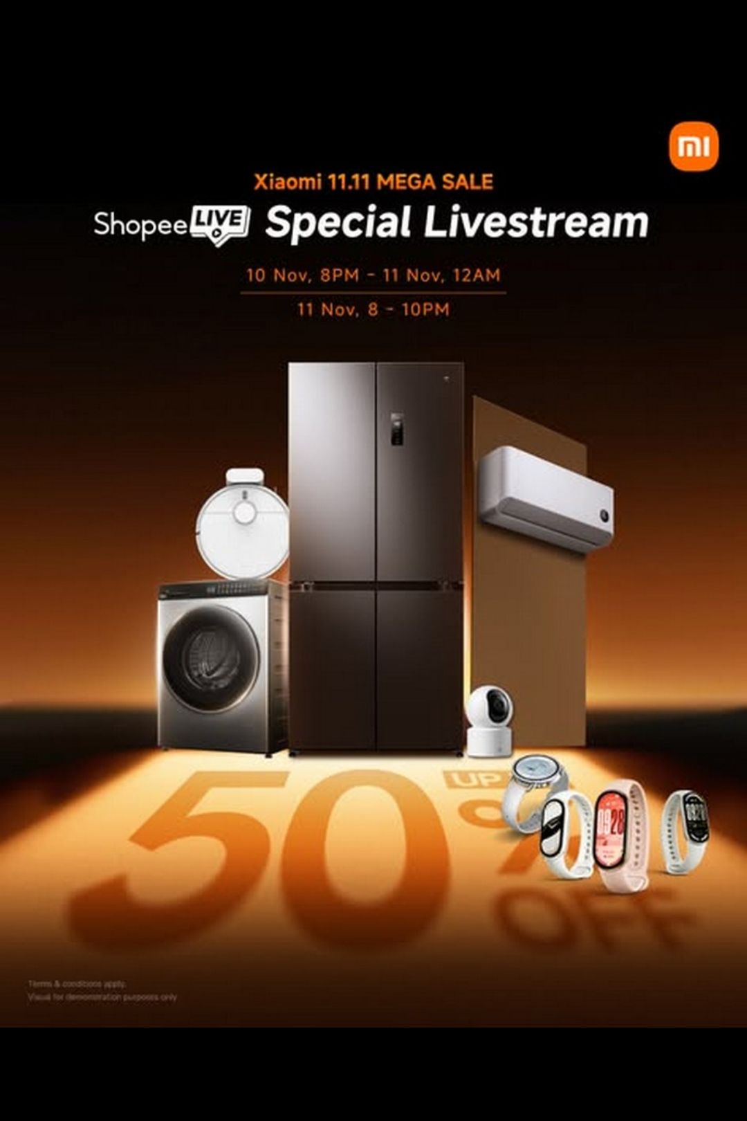 Xiaomi Malaysia 11.11 Shopee Livestream Sale – Up to 30% OFF, Free Gifts & Lucky Draw Prizes!
