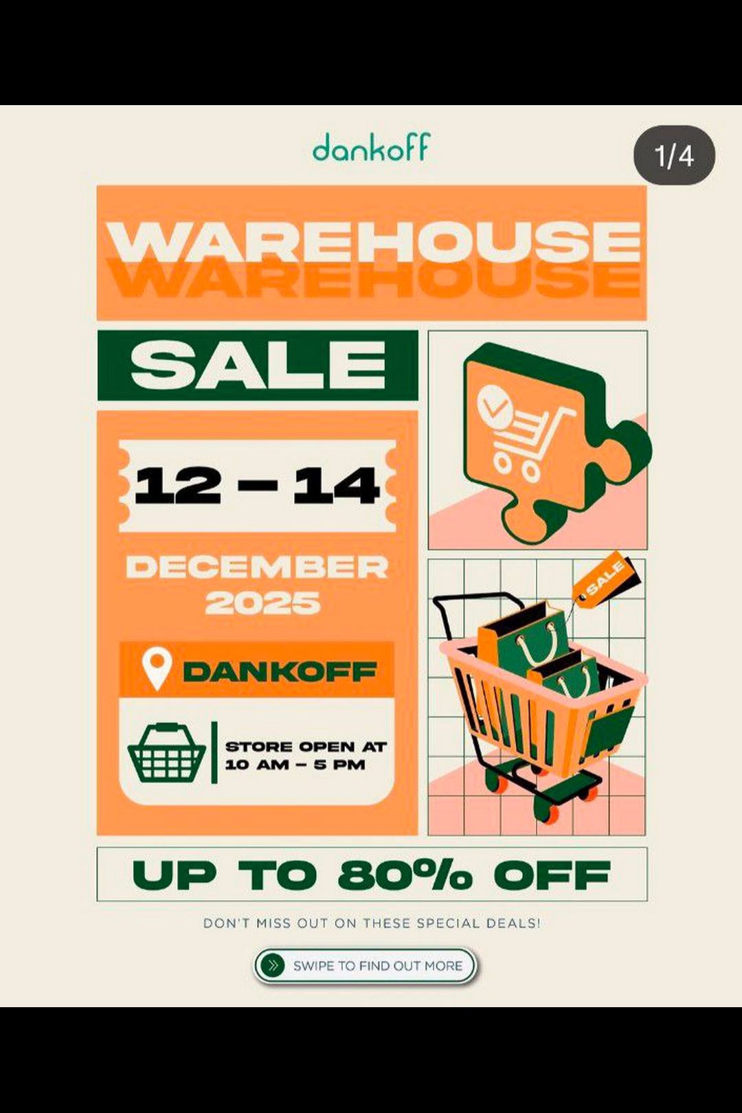  Dankoff: First-Ever Warehouse Sale – Up to 80% OFF Coffee Machines, Grinders & Brewing Gear Promotion!