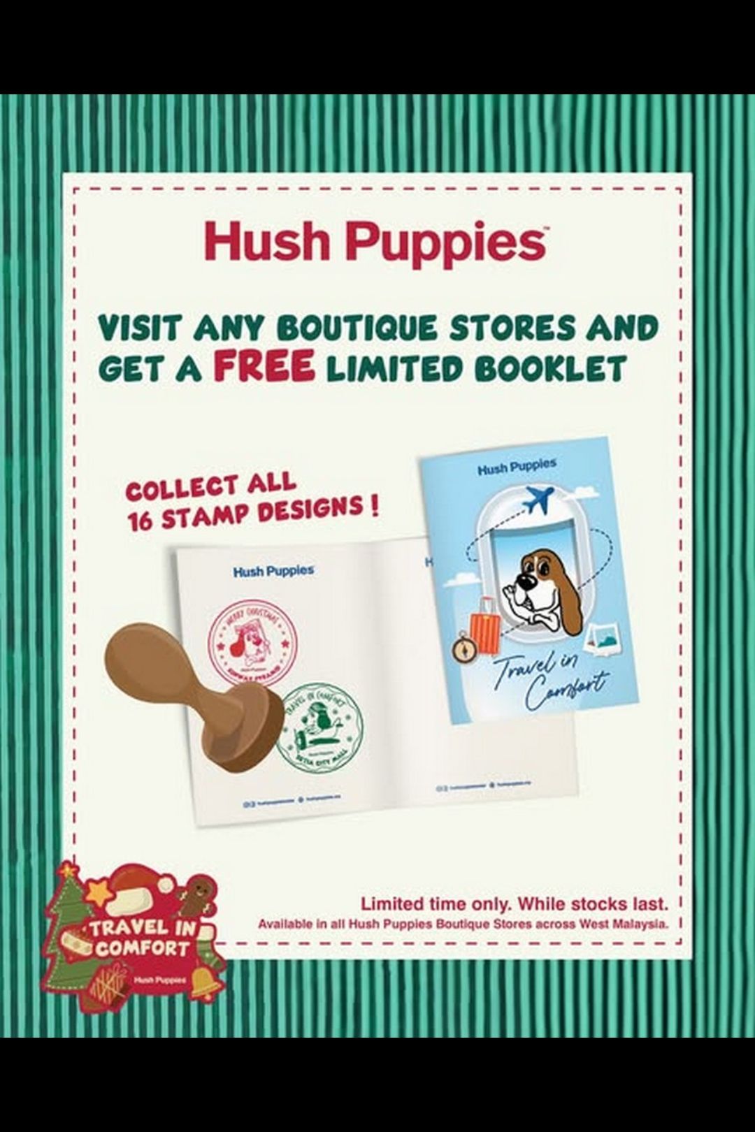  Hush Puppies Malaysia Christmas Booklet Giveaway Promotion!